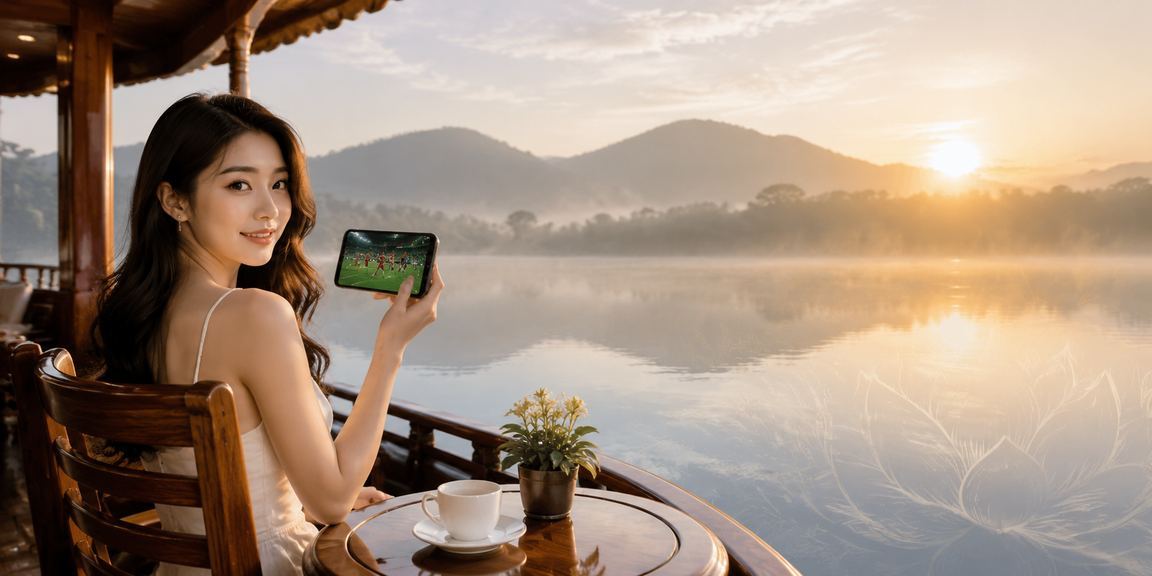 Người dùng tại Đà Lạt phân tích kèo thể thao bên ly cà phê buổi sáng qua điện thoại di động