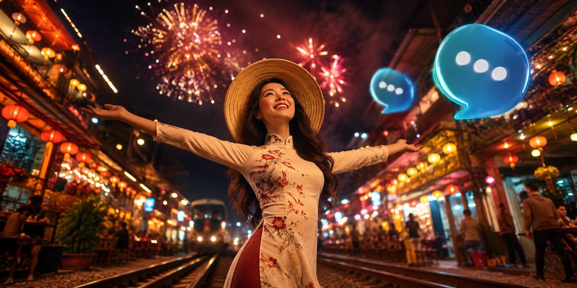 Người dùng đội nón lá tại Hà Nội trải nghiệm casino trực tuyến qua điện thoại di động